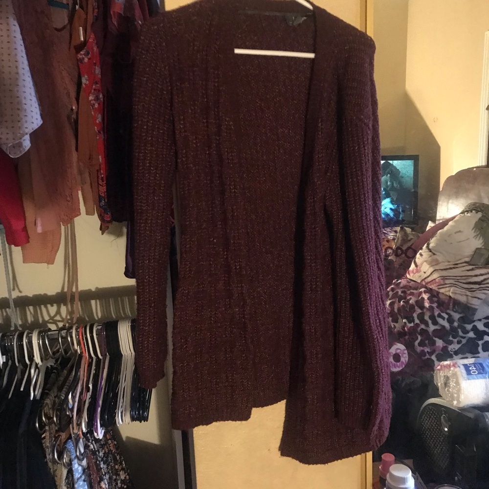 Women's Burgundy Belle Sweater